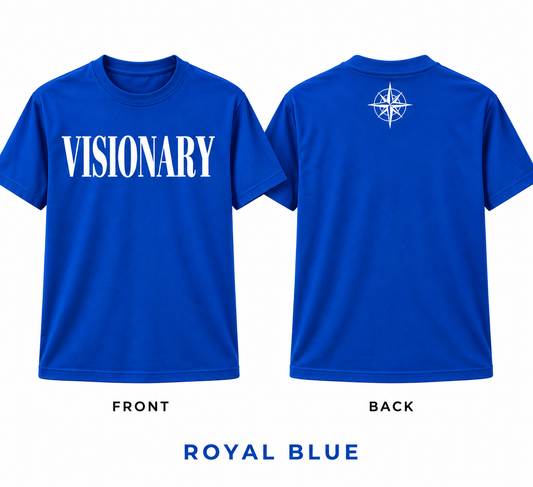 VISIONARY™ Unisex Graphic T-Shirt – Inspirational Streetwear Tee
