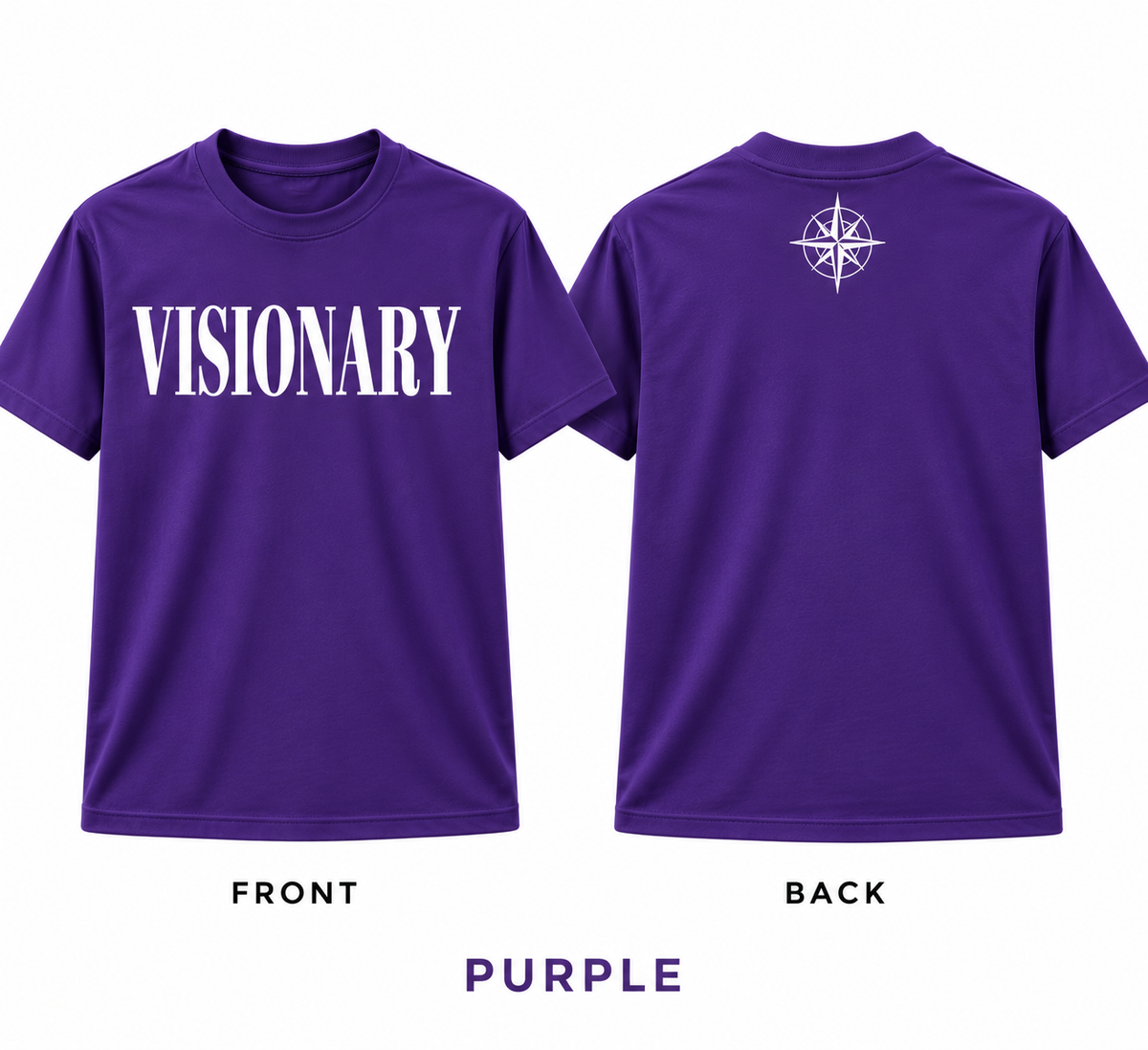 VISIONARY™ Unisex Graphic T-Shirt – Inspirational Streetwear Tee