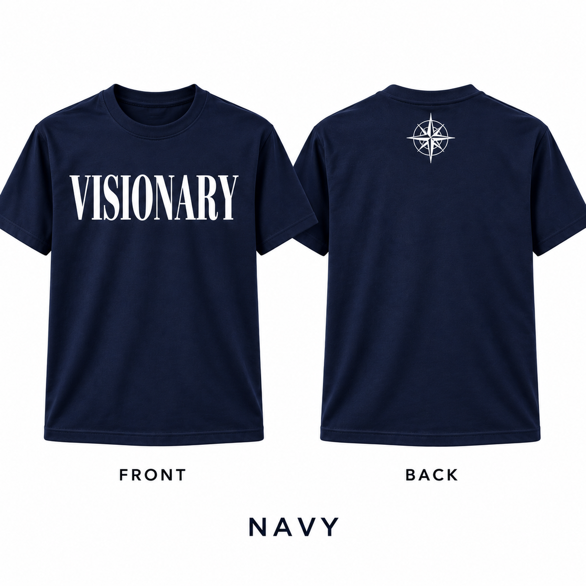 VISIONARY™ Unisex Graphic T-Shirt – Inspirational Streetwear Tee