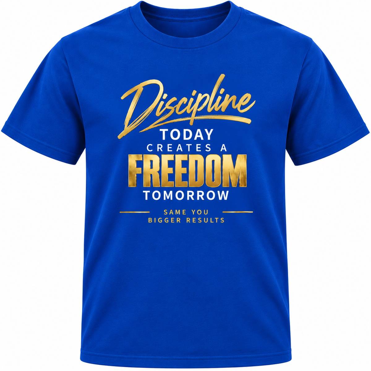 Discipline Today Creates Freedom Tomorrow – Unisex Motivational T-Shirt