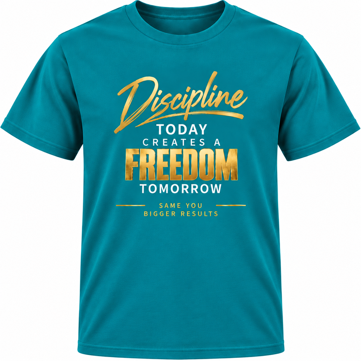 Discipline Today Creates Freedom Tomorrow – Unisex Motivational T-Shirt